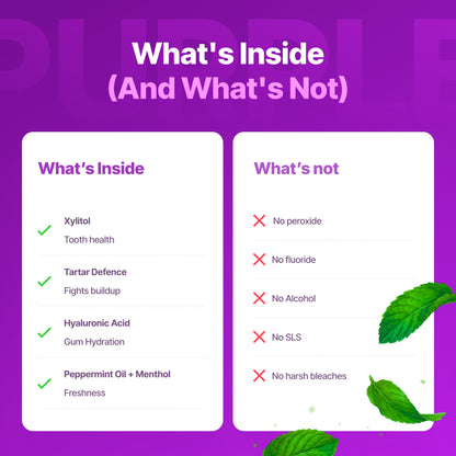 Dentley™ Purple Mouth Wash