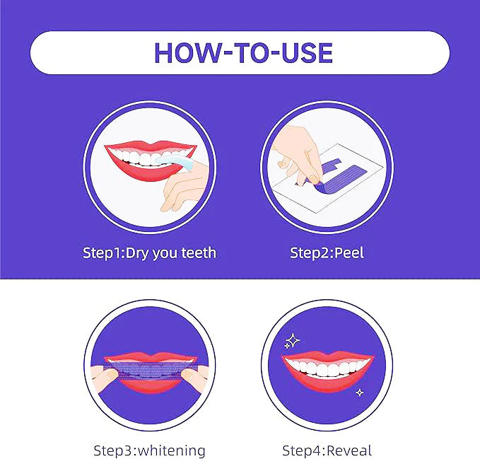 Dentley™ Purple Whitening Strips