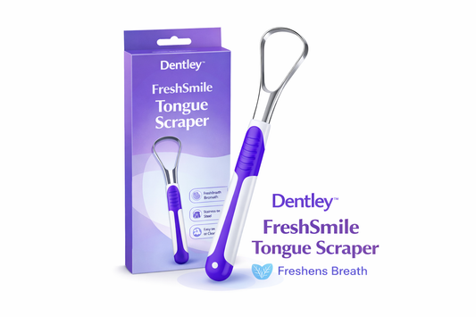 Dentley™ FreshSmile Tongue Scraper